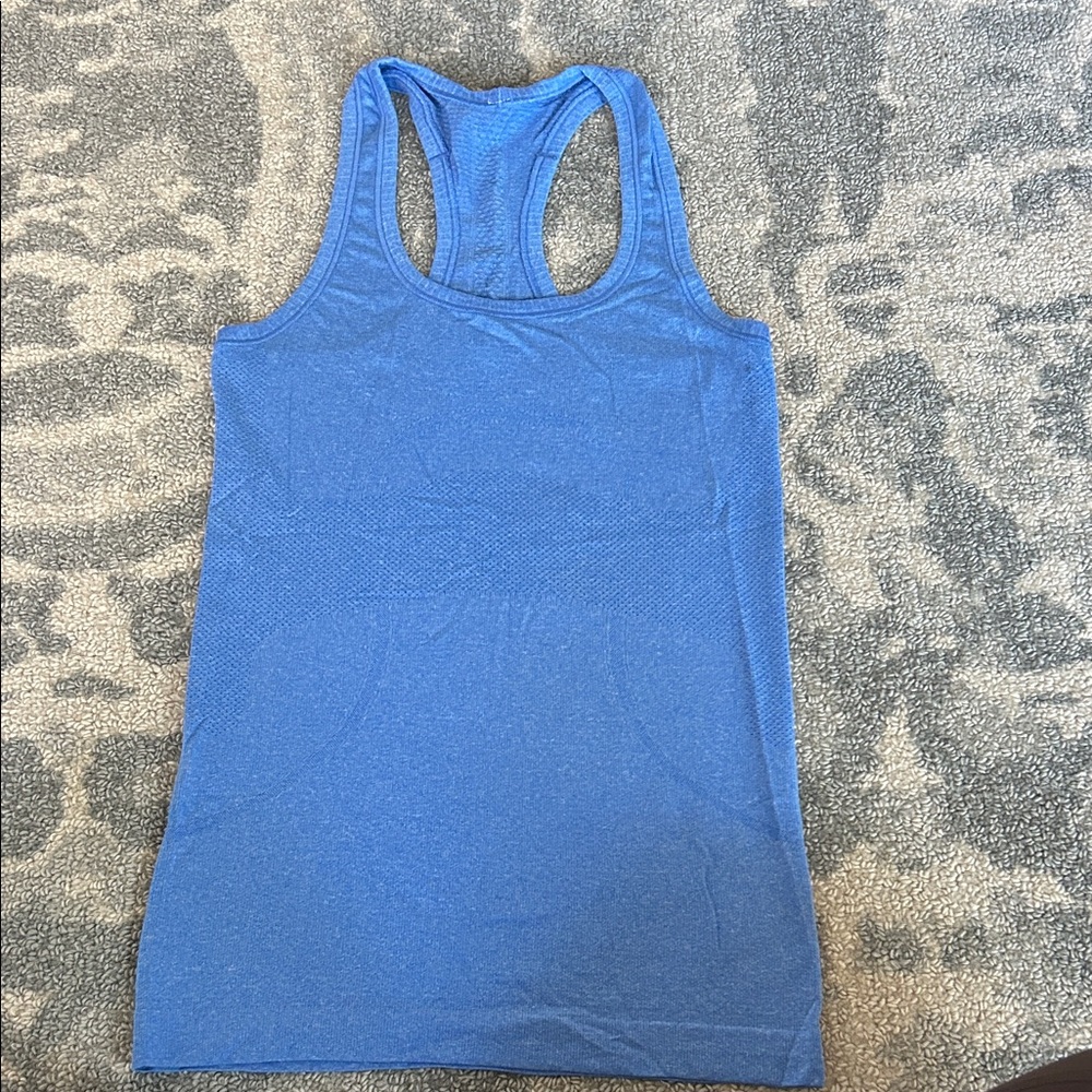 lululemon athletica Vibrant Blue Tank Top